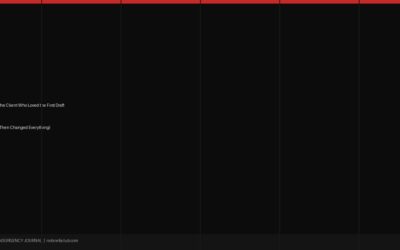 The Client Who Loved the First Draft (Then Changed Everything)