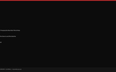 The Prompt as the New Brief: Who Writes It, Who Owns It, and Who Gets the Credit