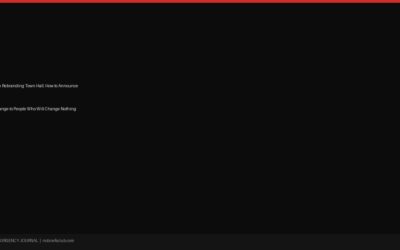 The Rebranding Town Hall: How to Announce Change to People Who Will Change Nothing