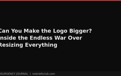 Can You Make the Logo Bigger? Inside the Endless War Over Resizing Everything